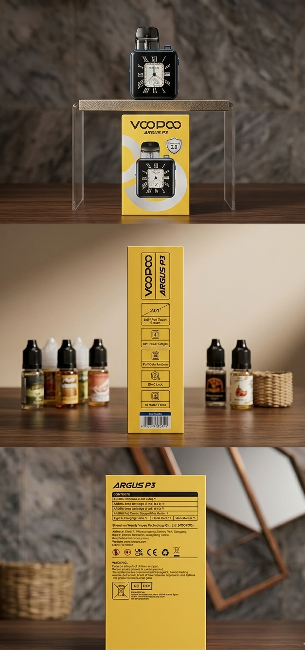 VOOPOO Argus P3 Pod Kit – Premium 2.01" Touch Screen Edition