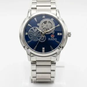 Rado Centrix Automatic Open Heart Blue Dial Luxury Watch